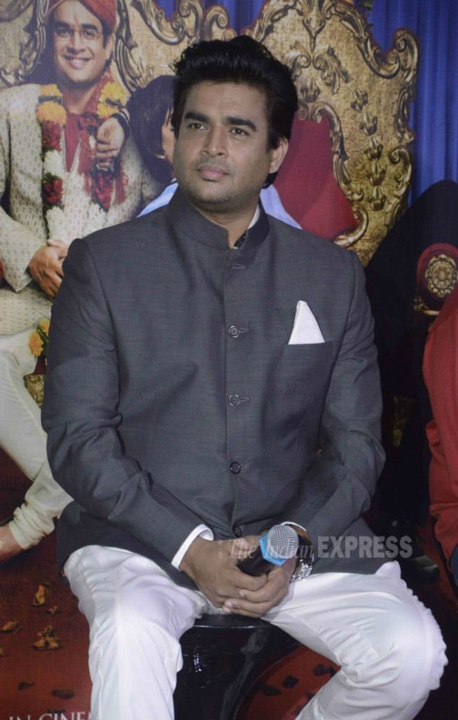 tanu weds manu trailer launch, tanu weds manu trailer, kangana ranaut, r madhavan, kangana madhavan at tanu weds manu trailer launch, nisika lulla, anand l roi, latest news on tanu weds manu trailer launch, tanu weds manu trailer launch news in hindi