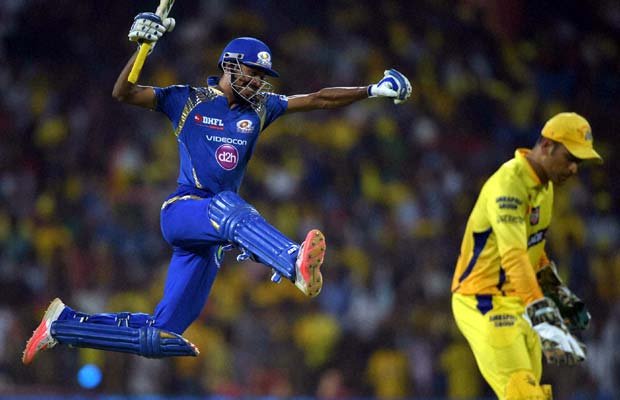 IPL-8: मुंबई की चेन्नई पर रोमांचक जीत