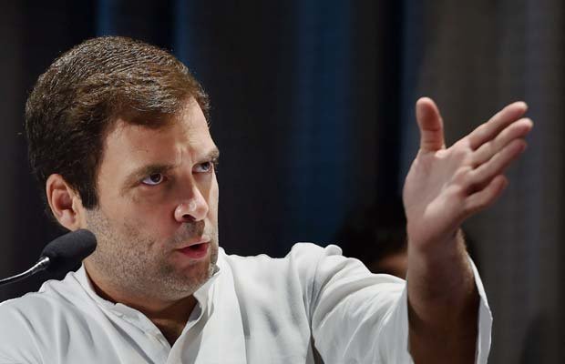 जमीन हड़पने की जल्दी में हैं मोदी: राहुल गांधी