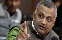 विश्वास को महिला आयोग से अभी नहीं मिला नोटिस: सोमनाथ भारती