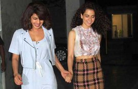 प्रियंका चोपड़ा, कंगना राणावत, कंगना रनौत, प्रियंका कंगना नाइट आउट पार्टी, बॉलीवुड नाइट आउट' पार्टी, नाइट आउट पार्टी, आमिर खान, श्रद्धा कपूर, वरूण धवन, बॉलीवुड, मनोरंजन, priyanka chopra, kangra, shraddha kapoor, avantika, bollywood, entertainment news