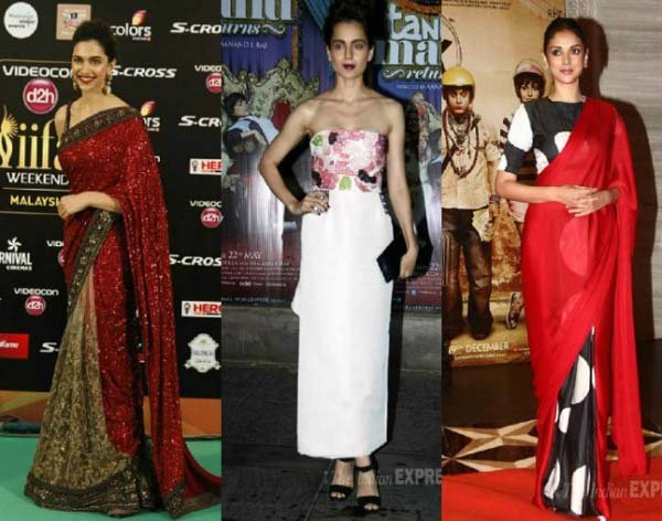 Deepika Padukone, Kangana Ranaut, Aditi Rao Hydari, Best Dressed, Amrita Puri, Anushka Sharma, Lauren Gottlieb, Manyata Dutt, Shraddha Kapoor, IIFA event, PK success bash, bollywood, entertainment