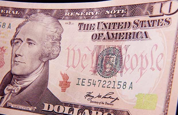अमेरिका, अमेरिकी डॉलर, दस डॉलर के नोट, America, United States, US Currency, Ten Dollar Bill