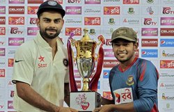 भारत और बांग्लादेश के बीच टैस्ट ड्रा