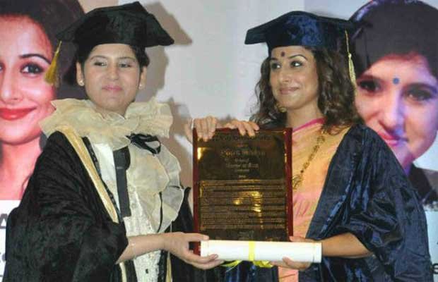‘हमारी अधुरी कहानी’ से पहले विद्या बालन हुईं हिट, मिली डॉक्टरेट की उपाधी