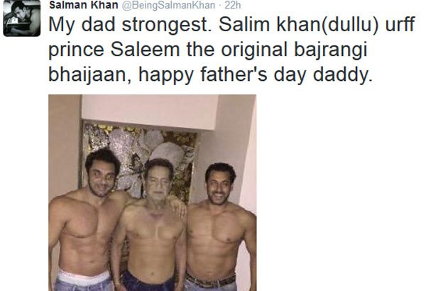 फादर्स डे, सोनाक्षी सिन्हा, बिपाशा बसु, सलमान खान, सोनम कपूर, विवेक ओबेरॉय, बॉलीवुड, बॉलीवुड न्यूज़, बॉलीवुड समाचार, मनोरंजन, sonakshi sinha, bipasha basu, salman khan, sonam kapoor, arbaaz khan, happy fathers day, fathers day, salim khan, shatrughan sinha, sonakshi shatrughan, bipasha basu father, sidhrth malhotra, salman khan salim khan, neha kakkar, salman brothers, salman salim sohail, sohail khan, entertainment news