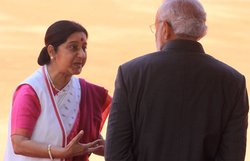 सुषमा स्वराज को मिला शिवसेना का साथ, विवाद को बताया ‘राजनीतिक खेल’