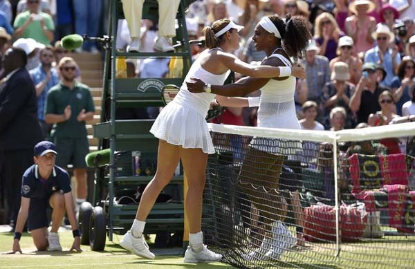 सेरेना विलियम्स, गारबाइन मुगुरुजा, विंबलडन, ग्रैंडस्लैम खिताब, Serena Williams, Serena Williams Wimbledon, Serena Williams vs Garbine Muguruza, Williams vs Muguruza, Wimbledon 2015, Wimbledon News