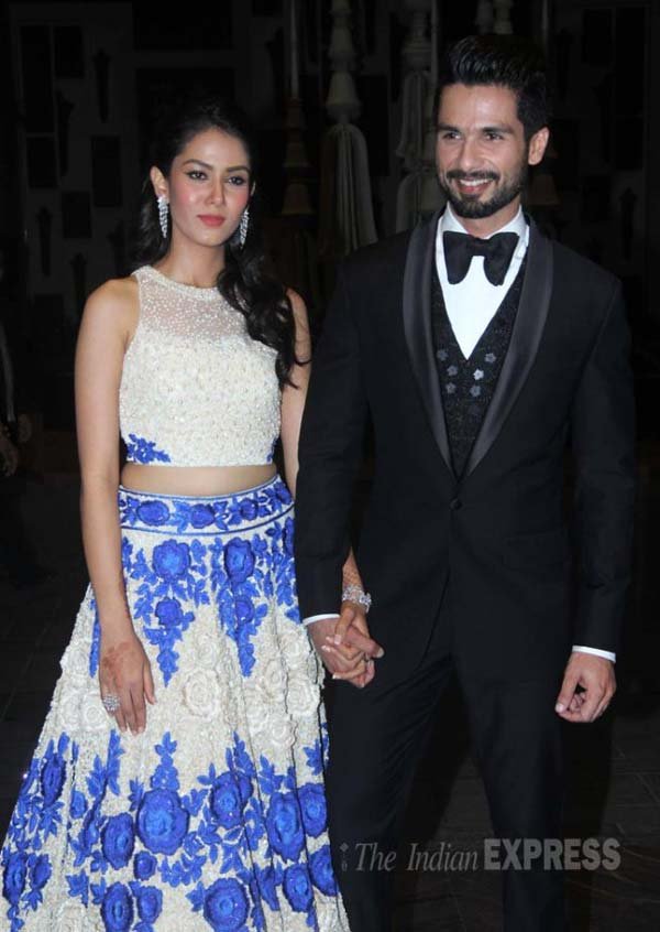 शाहिद कपूर, मीरा राजपूत, रिसेप्शन समारोह, अमिताभ बच्चन, Shahid Kapoor, Mira Rajput, Shahid Mira wedding reception, Shahid Kapoor wedding, Kangana Ranaut, Shahid Kapoor reception, Shahid Kapoor mumbai reception, Arjun Kapoor, Sonam Kapoor, Ranveer singh, Alia Bhatt, Pankaj Kappur, Supriya Pathak, Ratna Pathak Shah, Alia Bhatt, Anil Kapoor, Shahid Mira mumbai reception photos