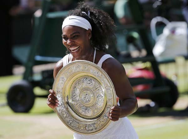 सेरेना विलियम्स, गारबाइन मुगुरुजा, विंबलडन, ग्रैंडस्लैम खिताब, Serena Williams, Serena Williams Wimbledon, Serena Williams vs Garbine Muguruza, Williams vs Muguruza, Wimbledon 2015, Wimbledon News