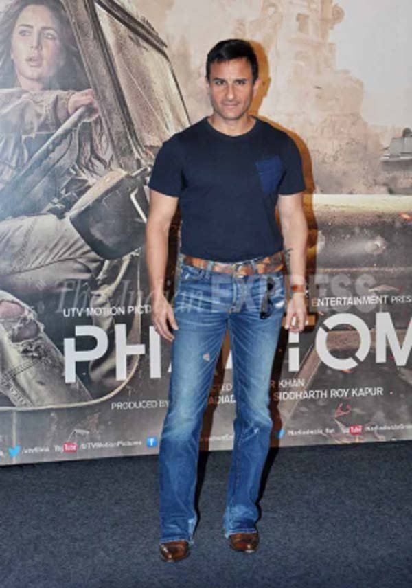 katrina kaif, saif ali khan, phantom, kabir khan, phantom trailer launch, saif ali khan phantom, katrina kaif phantom, katrina saif, saif ali khan katrina kaif, saif katrina, phantom movie, phantom trailer, entertainment, bollywood