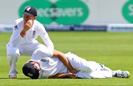 एलिस्टर कुक, एशेज सीरीज, एलिस्टर कुक चोट, Alastair Cook, Alastair Cook Private Part, Ashes Series, Alastair Cook hit, Joe Root laughter, Ashes News, Alastair Cook News