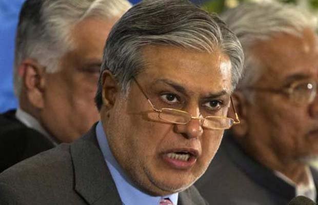 Pakistan Finance Minister Ishaq Dar