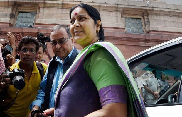 सुषमा स्वराज आज संसद में खोलेंगी कांग्रेस की पोल!
