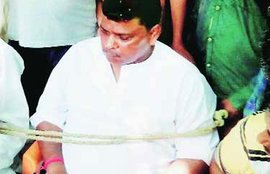 बसपा, बहुजन समाज पार्टी, BSP, BSP MLA hostage, Chandauli MLA hostage, UP MLA hostage, Babban Singh Chauhan, Babban Singh Chauhan hostage, Indian express, city news