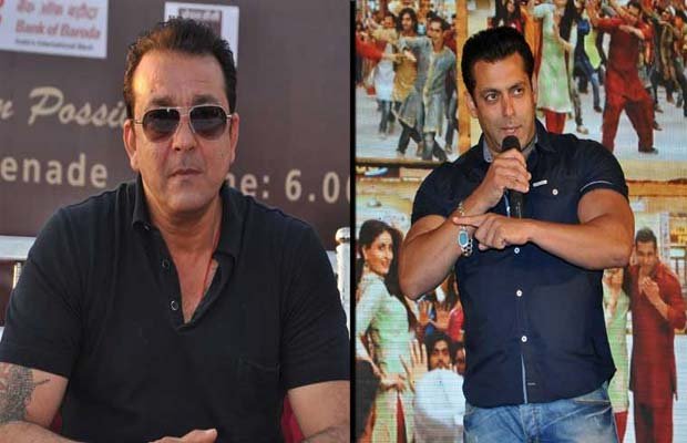 सलमान खान, संजय दत्त, सलमान खान जश्न, संजय दत्त जेल, Salman Khan, Salman Khan Celebrate, Sanjay Dutt, Sanjay Dutt Jail, Salman Khan News, Sanjay Dutt News, Bollywood News