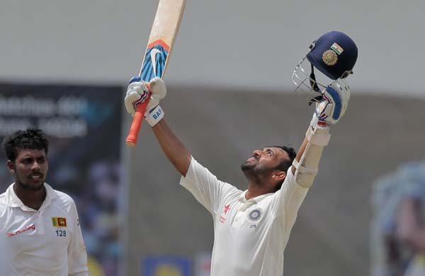 Ajinkya Rahane, Ajinkya Rahane Century, Ajinkya Rahane vs Sri Lanka, India vs Sri Lanka, Ajinkya Rahane Test Century, India vs Sri Lanka Test Series, India vs Sri Lanka 2nd Test, Ajinkya Rahane News, Ajinkya Rahane Latest News, Ajinkya Rahane Century, Ajinkya Rahane Pics