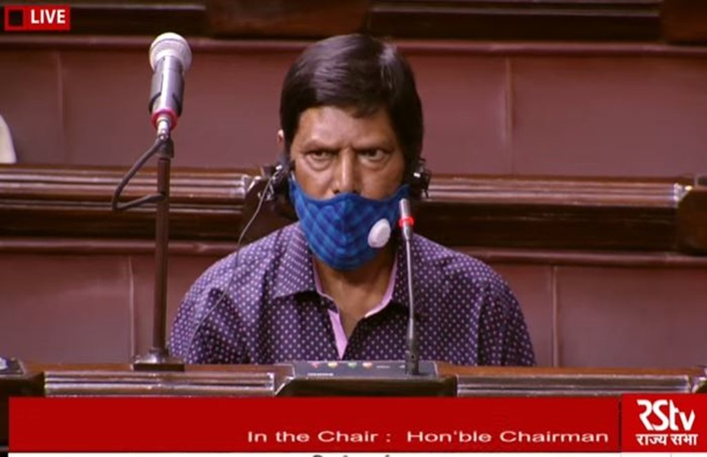 Rajya Sabha, MP Ramdas Athwale, RS deputy chairman, Harivansh, Rajya Sabha, MP Ramdas Athwale, RS deputy chairman, Harivansh,