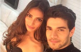athiya shetty, sooraj pancholi, actress athiya shetty athiya shetty on ramp, IFBW, indian bridal fashion week, athiya shetty sooraj pancholi, sooraj pancholi on ramp, lisa haydon, athiya shetty pics, sooraj pancholi, entertainment, bollywood