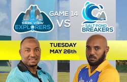 सुनील अंबरीस ने जड़ा चौका, 8 विकेट से जीता ब्रेकर्स