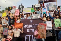 गजेंद्र सिंह के खिलाफ FTTI छात्र आज दिल्ली में करेंगे प्रदर्शन