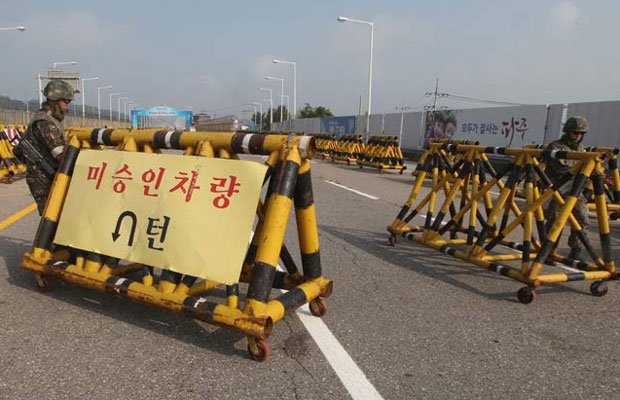 north korea, south korea, koreas tension, unification bridge, kim jong un, koreas war, korea declares war, north korea declares war, kim jong un, korea protests, koreas protest, korea news, north korea news, south korea news, world news