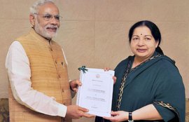 नरेंद्र मोदी, जे जयललिता, मोदी जयललिता मुलाकात, Narendra Modi, J Jayalalithaa, Modi Meet Jayalalithaa, Narendra Modi Chennai, India News