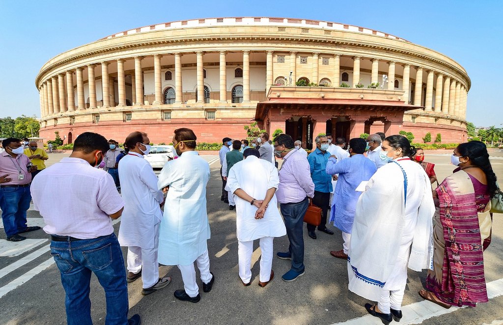 Parliament Monsoon Session Congress agriculture bill
