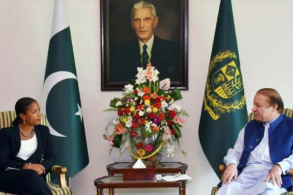 नवाज शरीफ, सुजैन राइस, पाकिस्तान, भारत, Nawaz Sharif, Susan Rice, Pakistan, India, Pak India Talk, Pakistan News