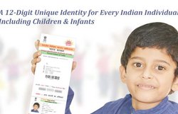 अब छोटू और मुन्नी का भी होगा आधार नंबर