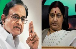 ललित मोदी विवाद: सुषमा की सफाई पर चिदंबरम ने उठाए सवाल