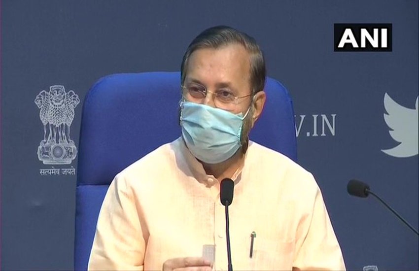 केंद्रीय मंत्री प्रकाश जावड़ेकर। (pc -ANI)