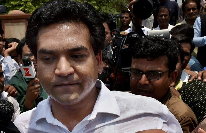 आम आदमी पार्टी के पूर्व नेता कपिल मिश्रा। (FILE PHOTO)