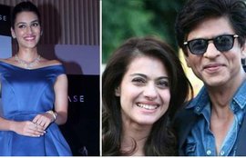 कृति सेनन, काजोल, शाहरुख खान, किंग खान, kajol, krati senon, shahrukh khan, king khan