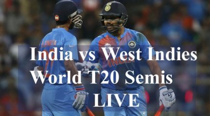 Live Cricket Score India (ind) vs West Indies (wi) ICC World t20:
