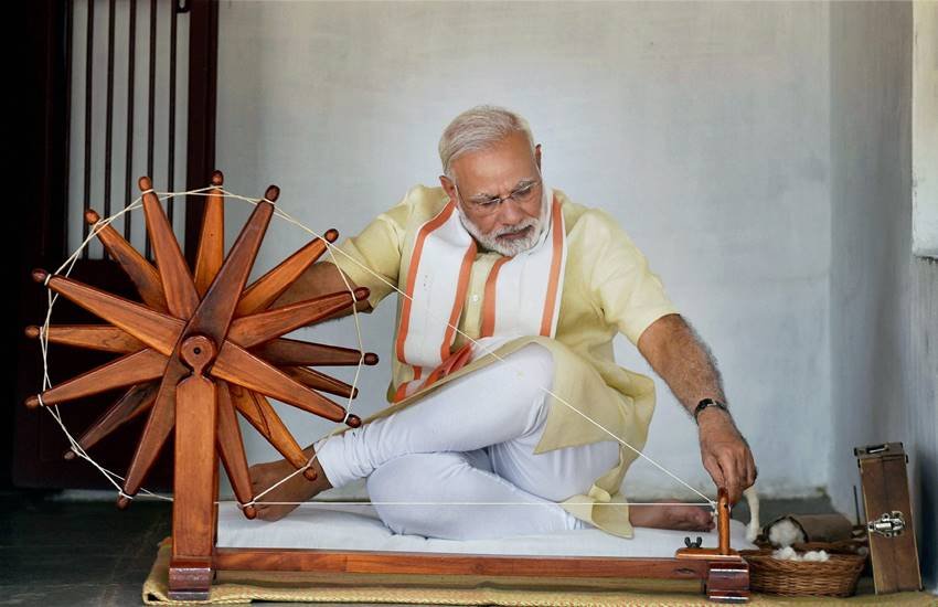 narendra-modi-charkha
