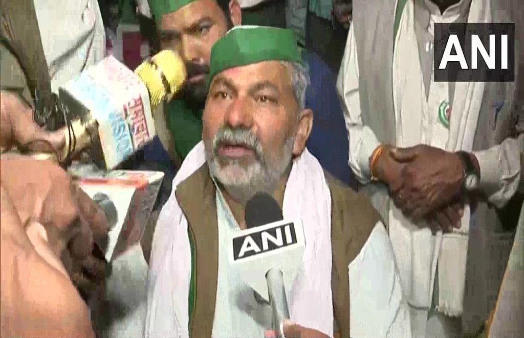 rakesh tikait, delhi violence, farmer protest