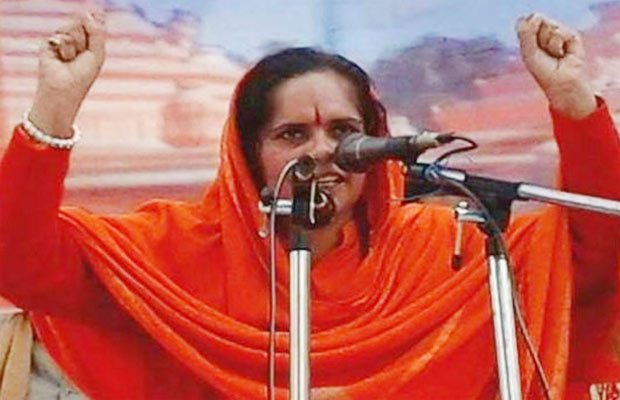 साध्वी प्राची ने कहा: वाजपेयी के नेतृत्व में नहीं जीत पाएगी बीजेपी
