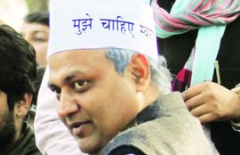 सोमनाथ भारती, दिल्ली पुलिस, आप, आम आदमी पार्टी, भारती, सोमनाथ भारती बयान, दिल्ली, somnath bharti, former delhi law minister, sexist remark, delhi police, aap, beautiful women, delhi news, Jansatta news