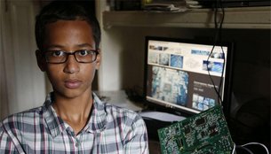 Muslim, school boy, Ahmed Mohamed, Barack Obama, United States of America, White House, बराक ओबामा, अहमद मोहम्मद