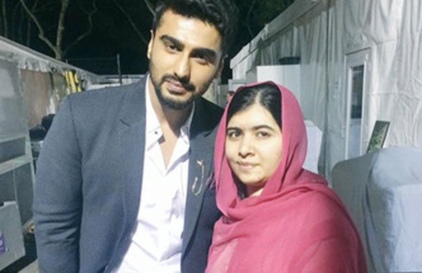 arjun kapoor, malala yousufzai, arjun malala, arjun kapoor malala yousufzai, arjun kapoor malala yousufzai photo, arjun kapoor malala, arjun malala yousufzai, arjun malala yousufzai pics, entertainment news, अर्जुन कपूर, मलाला युसूफजई, अर्जुन कपूर मलाला युसूफजई, बॉलीवुड, बॉलीवुड न्यूज़, मनोरंजन