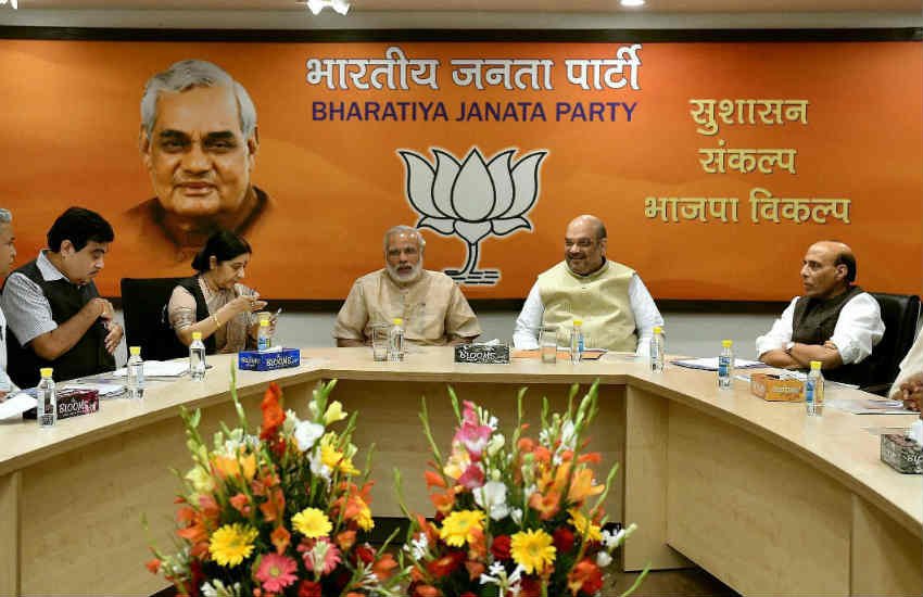 श्रीकांत शर्मा ने कहा कि बिहार में भारतीय जनता पार्टी और उसके सहयोगी दलों की पूर्ण बहुमत से सरकार बनेगी क्योंकि बिहार की जनता विकास चाहती है न कि जंगल राज। (पीटीआई फाइल फोटो)