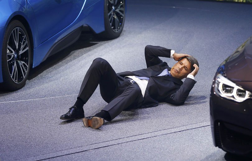BMW CEO, BMW CEO Harald Krueger, Frankfurt Motor Show, Germany