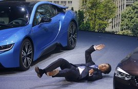 BMW CEO, BMW CEO Harald Krueger, Frankfurt Motor Show, Germany