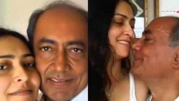 दिग्विजय सिंह, अमृता राय, दिग्विजय अमृता शादी, digvijay singh amrita rai marriage, digvijay singh marriage amrita rai, digvijay amrita marriage, digvijay singh, amrita rai