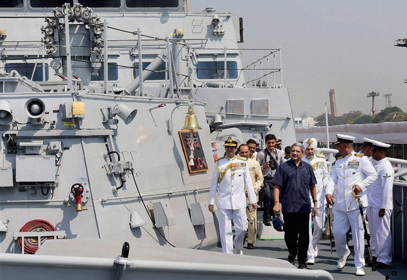 INS Kochi, INS Kochi News, INS Kochi Latest News, INS Kochi Pictures, INS Kochi Images, Manohar Parrikar, Indian Navy