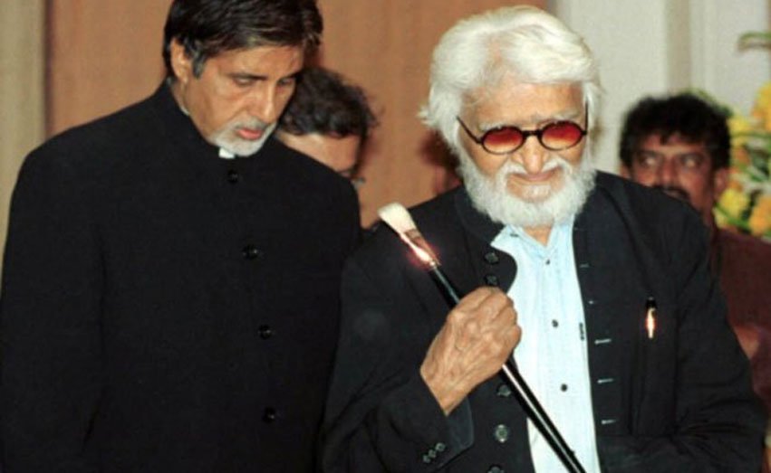 m f hussain, 100th birthday, m f hussain birthday, madhuri dixit, shah rukh khan, amitabh bachchan, m f hussain pictures, m f hussain exhibition, m f hussain madhuri, m f hussain shah rukh, m f hussain amitabh, m f hussain birth anniversary, mf husain, husain google doodle, mf husain google doodle, mf husain birth anniversary, एम.एफ. हुसैन, नरेंद्र मोदी, अमिताभ बच्चन, नरेंद्र मोदी, माधुरी दीक्षित, शाहरुख खान