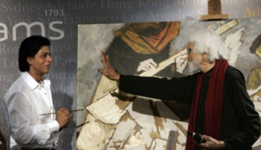 m f hussain, 100th birthday, m f hussain birthday, madhuri dixit, shah rukh khan, amitabh bachchan, m f hussain pictures, m f hussain exhibition, m f hussain madhuri, m f hussain shah rukh, m f hussain amitabh, m f hussain birth anniversary, mf husain, husain google doodle, mf husain google doodle, mf husain birth anniversary, एम.एफ. हुसैन, नरेंद्र मोदी, अमिताभ बच्चन, नरेंद्र मोदी, माधुरी दीक्षित, शाहरुख खान