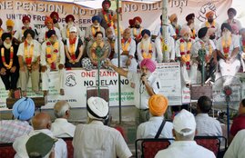 OROP, OROP Row, Sainik Ekta rally, Army Veterans, Jantar Mantar, OROP Veterans
