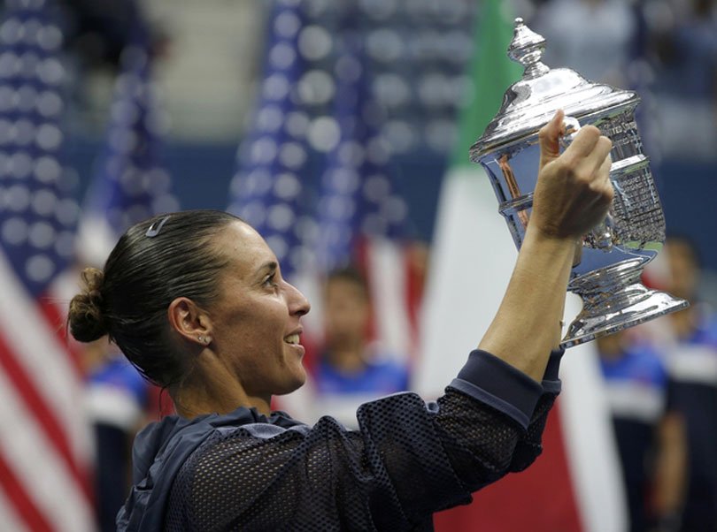 अमेरिकी ओपन, फ्लाविया पेनेटा, ग्रैंडस्लैम खिताब, रोबर्टा विंची, Flavia Pennetta, Roberta Vinci, Flavia Pennetta vs Roberta Vinci, Pennetta vs Vinci, Flavia vs Roberta, US Open, US Open tennis, US Open tennis tournament